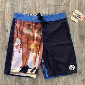Limited Edition Vans Board Shorts size 34